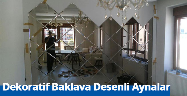 Baklava Desenli Aynalar